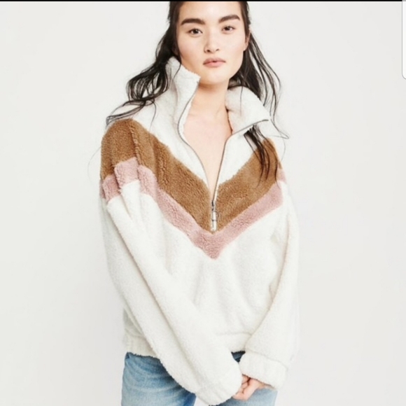 Chevron Sherpa Jacket 